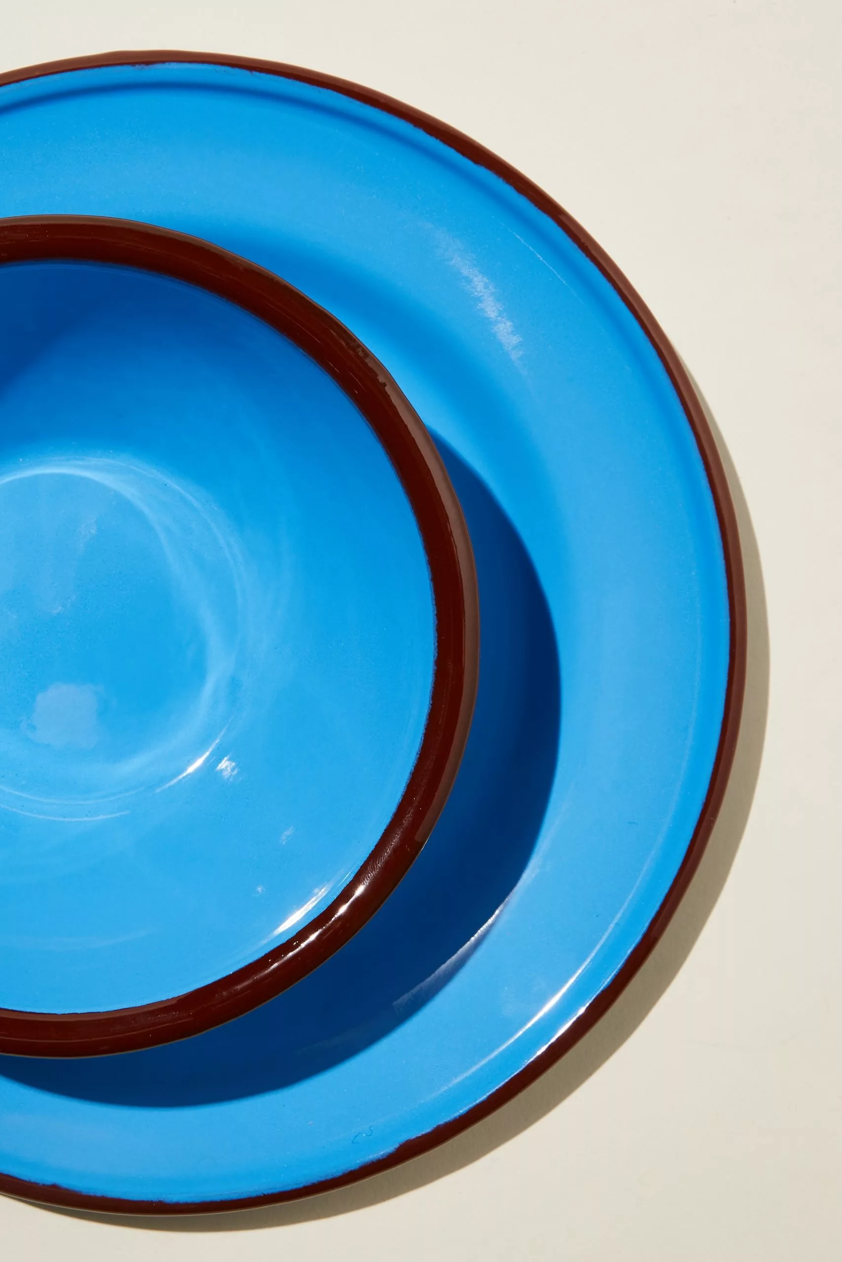 Body Enamel Plate And Bowl Set - Image 2
