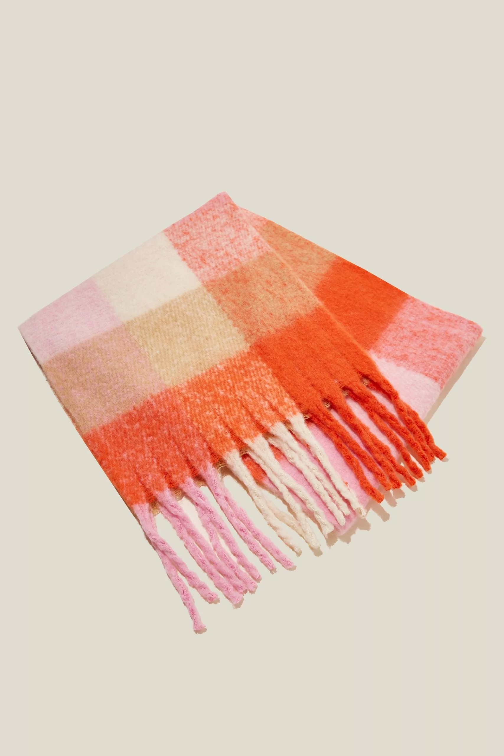 Rubi Phoebe Brushed Tassel Scarf - Image 2