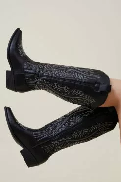 Rubi Dolly Western Calf Boot