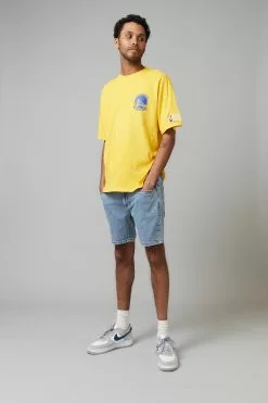 Slim Cut Denim Short