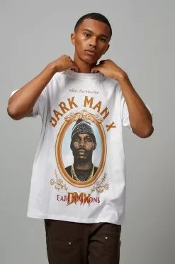 Oversized Music Merch T Shirt