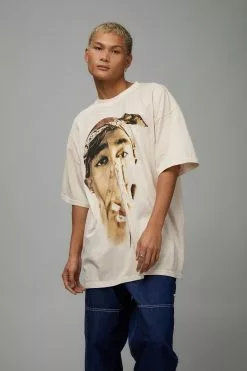 Oversized Music Merch T Shirt