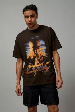 Oversized Music Merch T Shirt