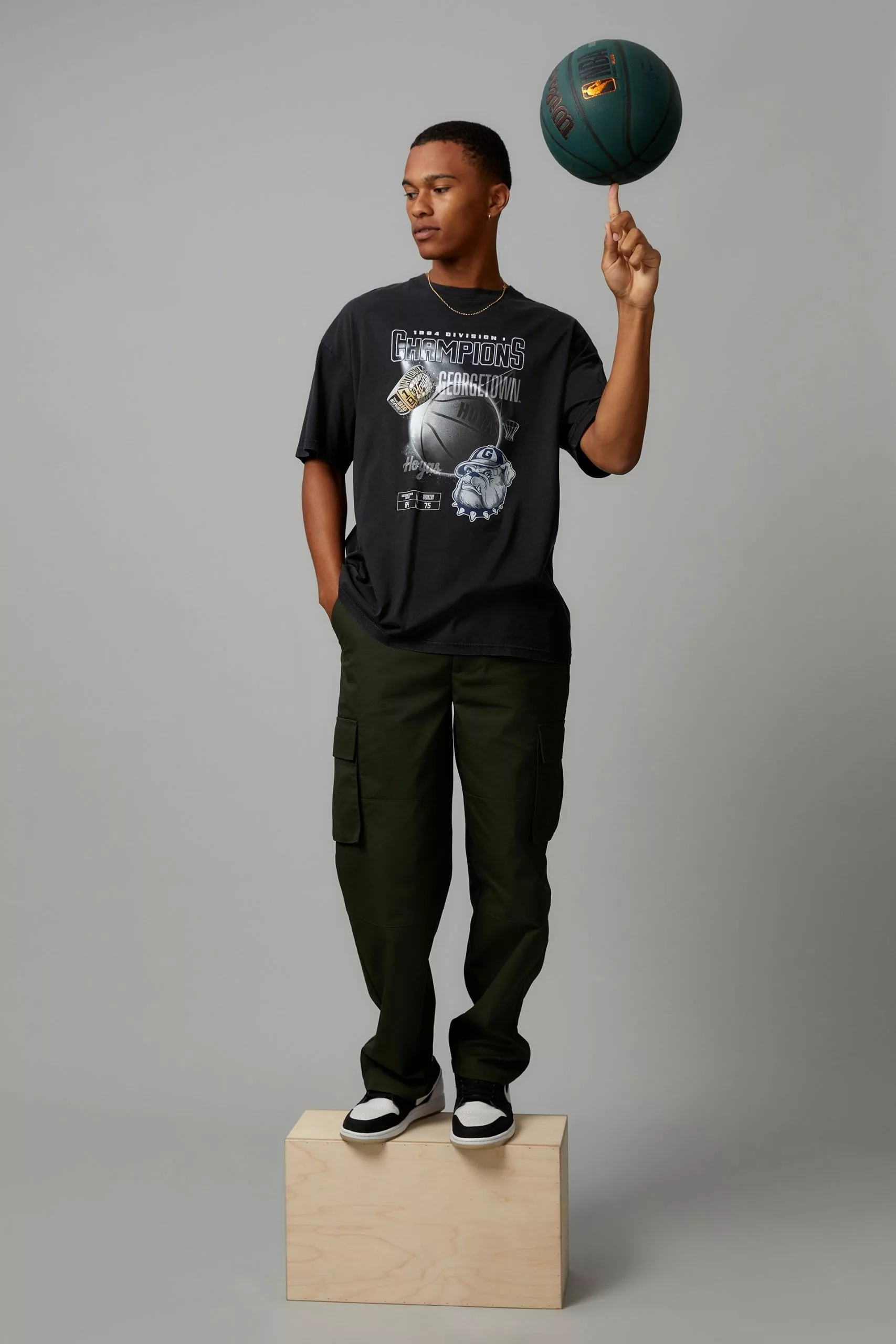 Oversized College T Shirt