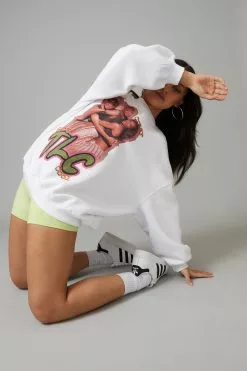 Lcn Music Merch Slouchy Premium Graphic Crew