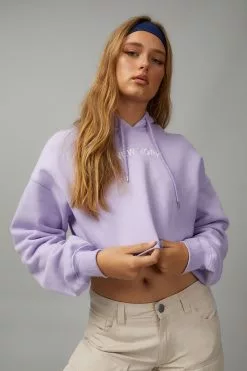 Slouchy Crop Hoodie