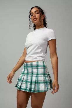 Mini Pleated Skirt