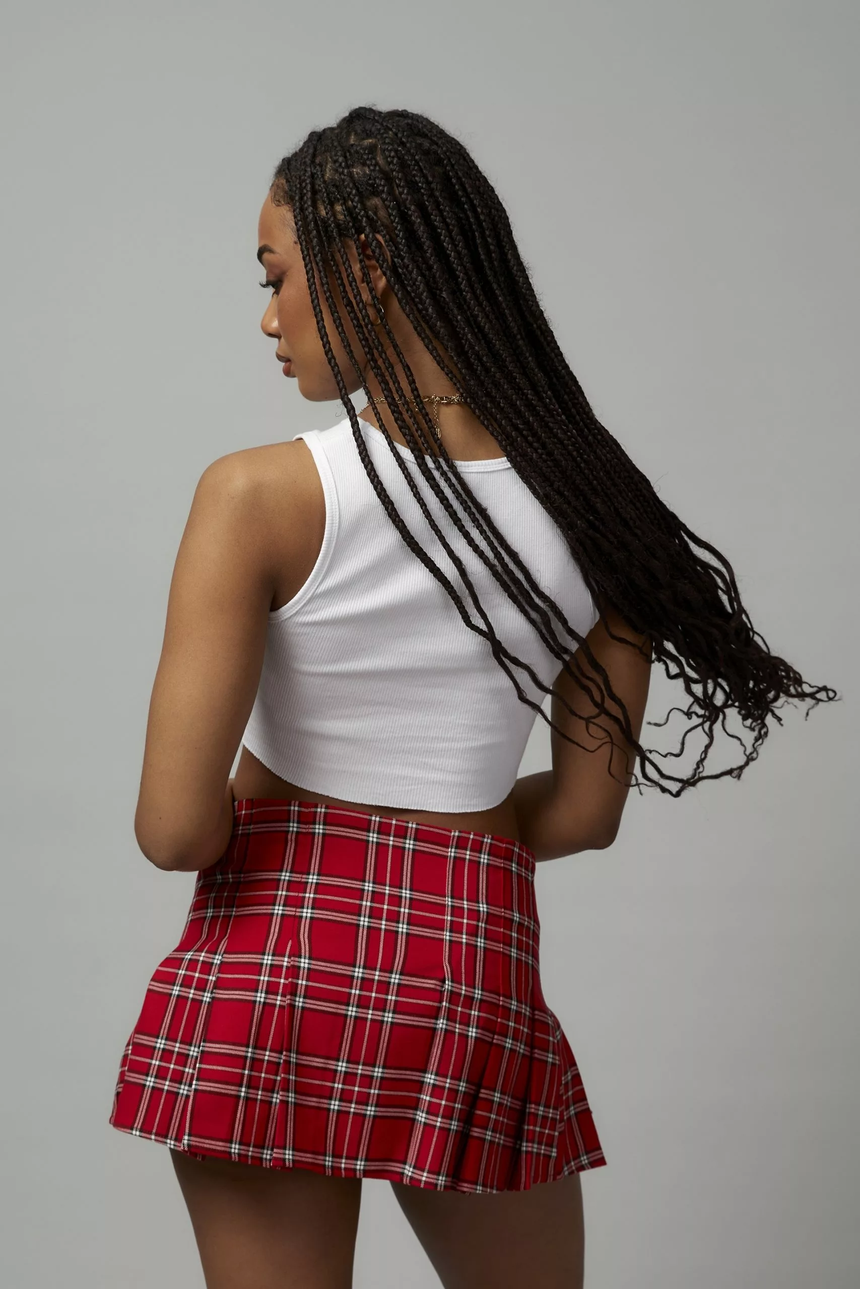 Mini Pleated Skirt - Image 4