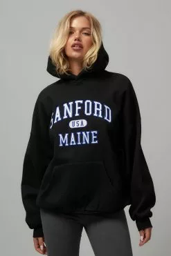 Slouchy Graphic Hoodie