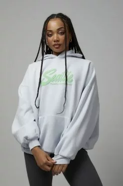 Slouchy Graphic Hoodie