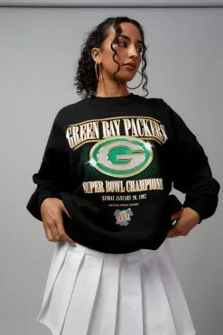 NFL Super Bowl Slouchy Graphic Crew