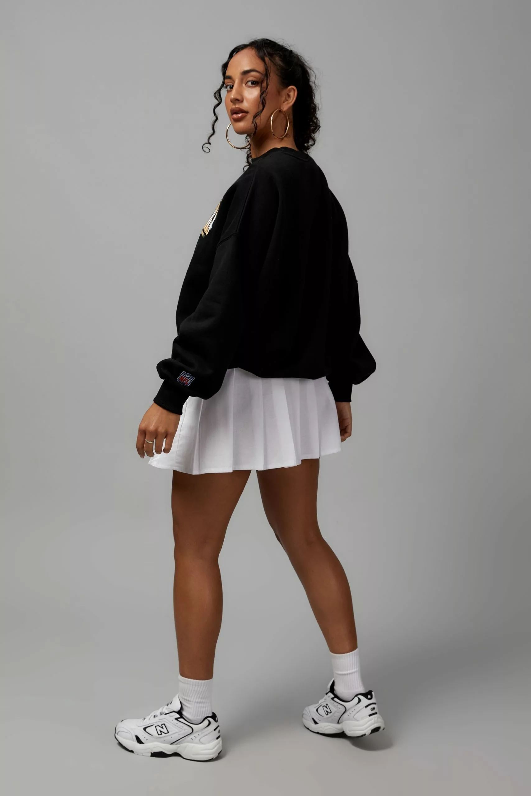 NFL Super Bowl Slouchy Graphic Crew - Image 3