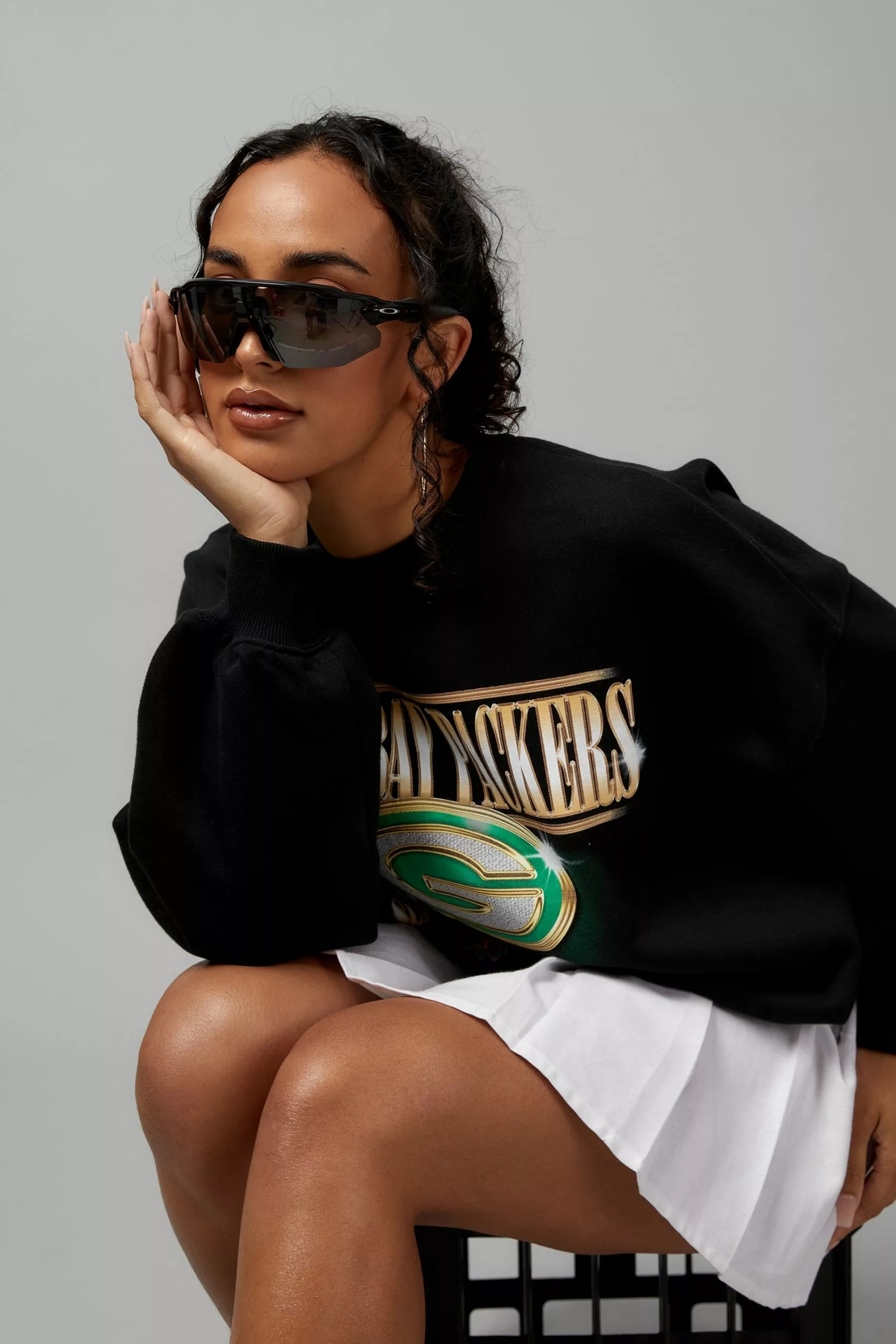 NFL Super Bowl Slouchy Graphic Crew - Image 4