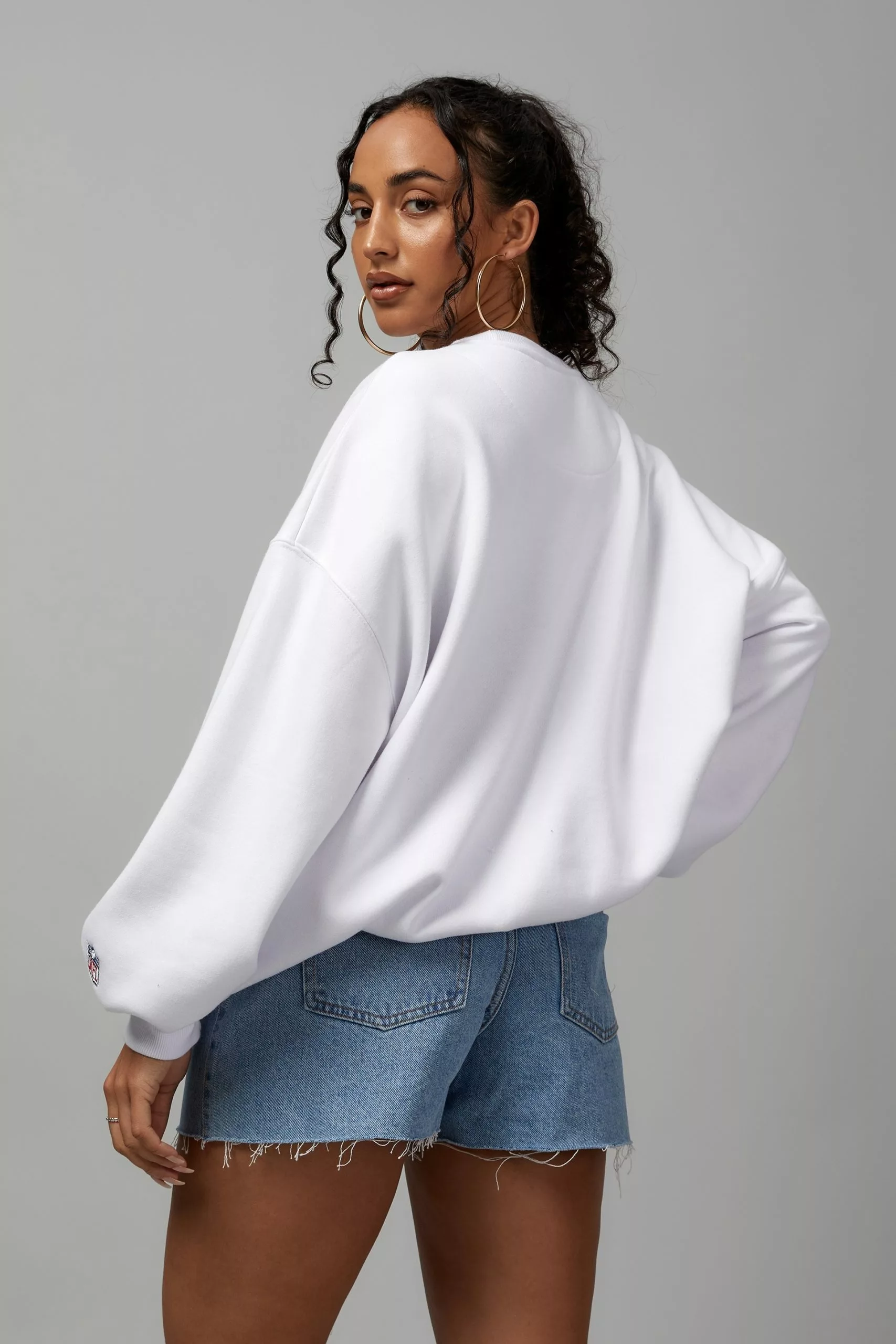 NFL Super Bowl Slouchy Graphic Crew - Image 3