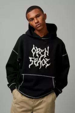 Open Gallery Baggy Hoodie