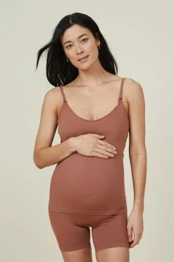 Body Maternity Shapewear Seamless Nursing Cami
