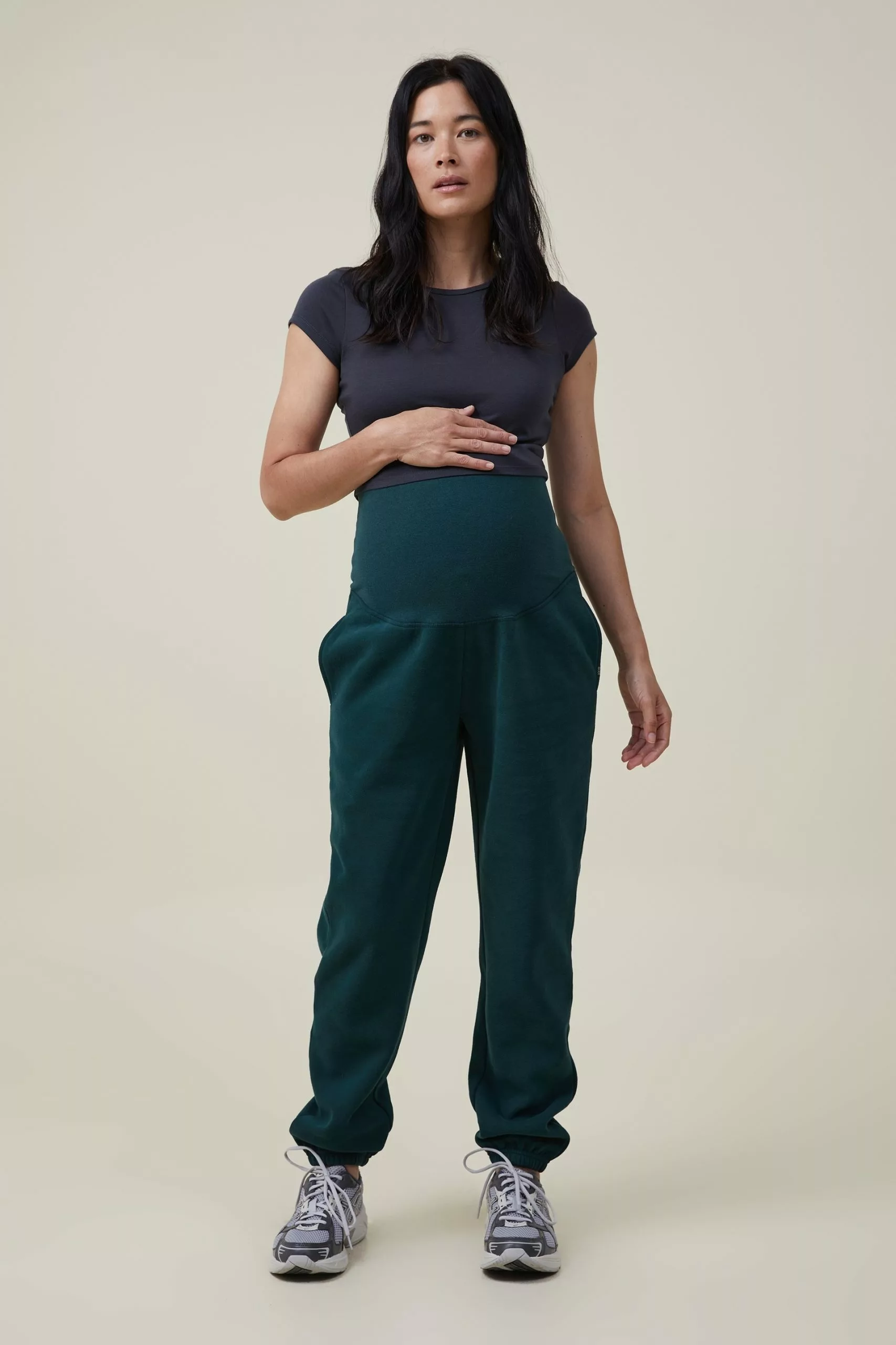 Body Maternity Plush Gym Track Pant