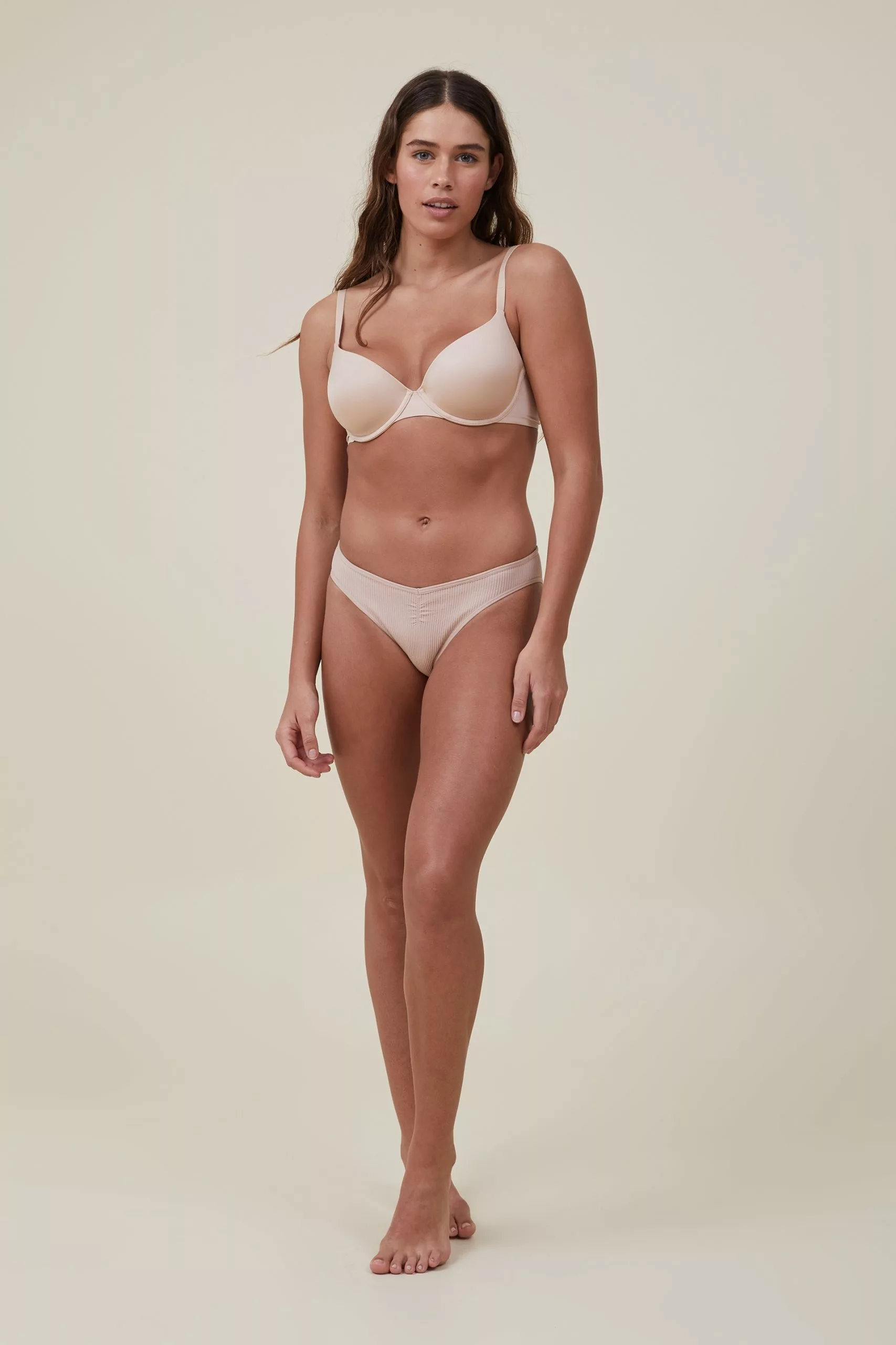 Body Seamless Gathered Bikini Brief - Image 4