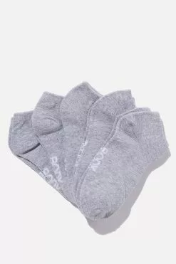 Body 5Pk Ankle Cut Sock