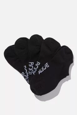 Body 5Pk Low Cut Sock
