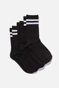 Body 3Pk Crew Sock