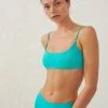 Body Scoop Neck Crop Bikini Top