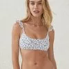 Body Scoop Neck Crop Bikini Top