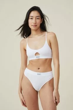Body Organic Cotton Branded Bikini Brief