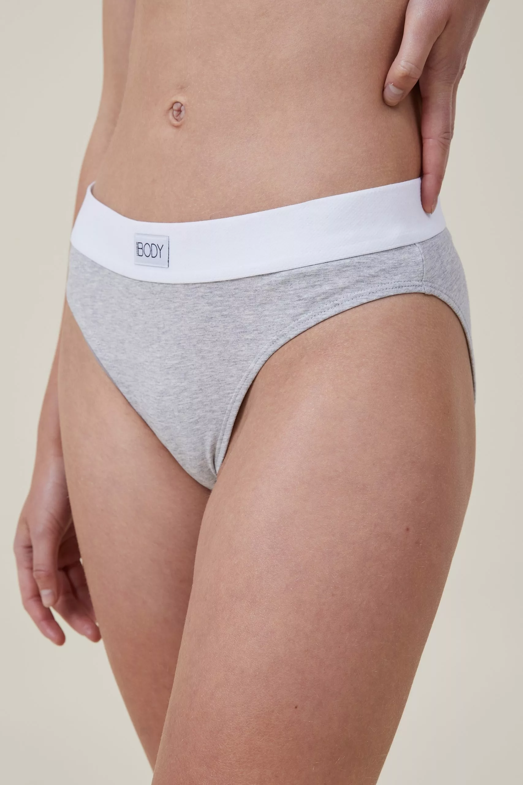 Body Organic Cotton Branded Bikini Brief - Image 2