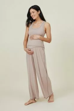 Body Sleep Recovery Maternity Wide Leg Pant
