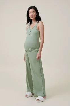 Body Sleep Recovery Maternity Wide Leg Pant