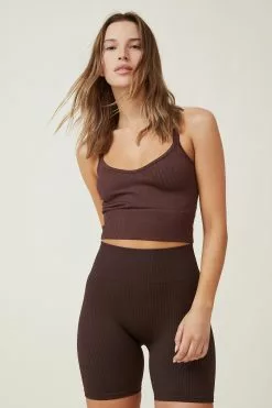 Body Seamless V Back Tank