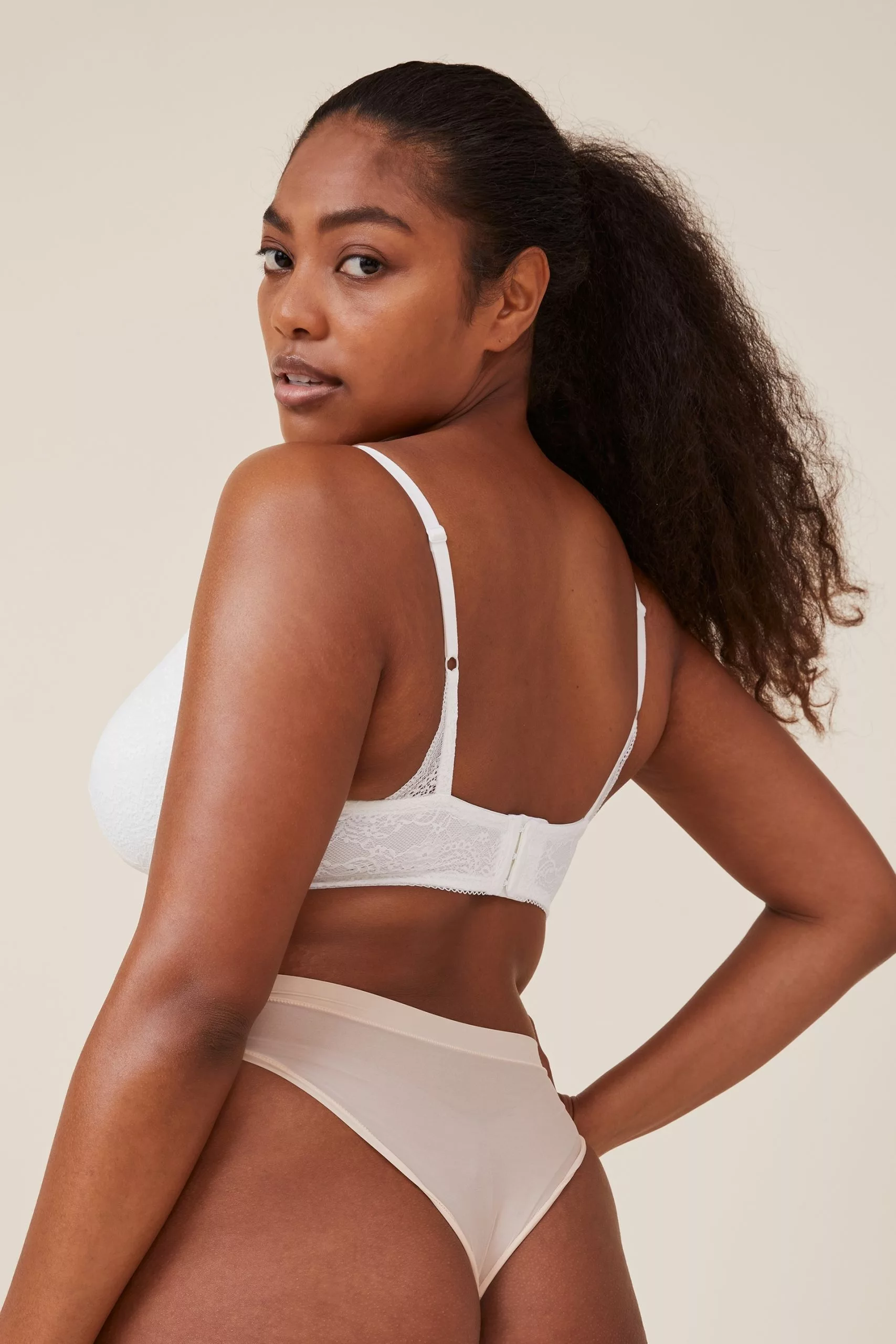 Body Ultimate Comfort Lace Full Coverage T-Shirt Bra - Image 3