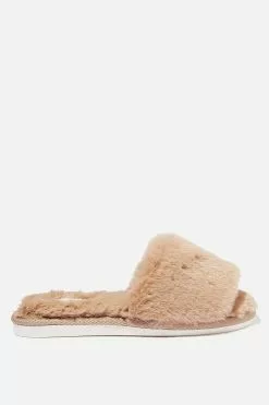 Body Fur Slide Slipper