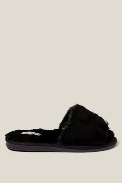Body Fur Slide Slipper