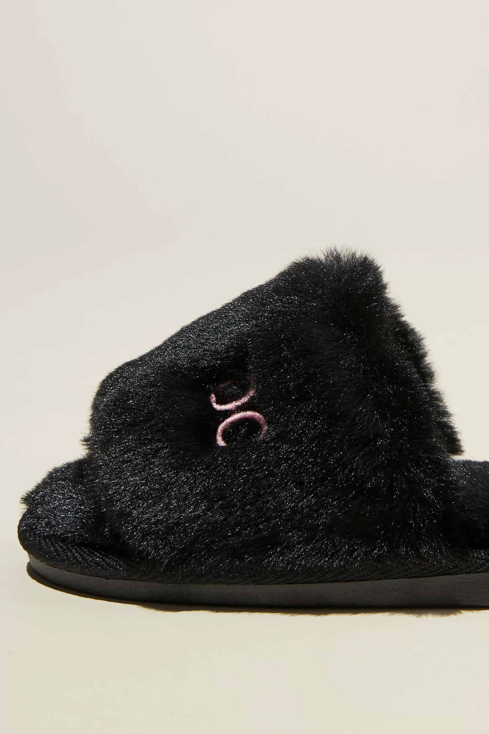 Body Personalised Fur Slide Slipper - Image 2
