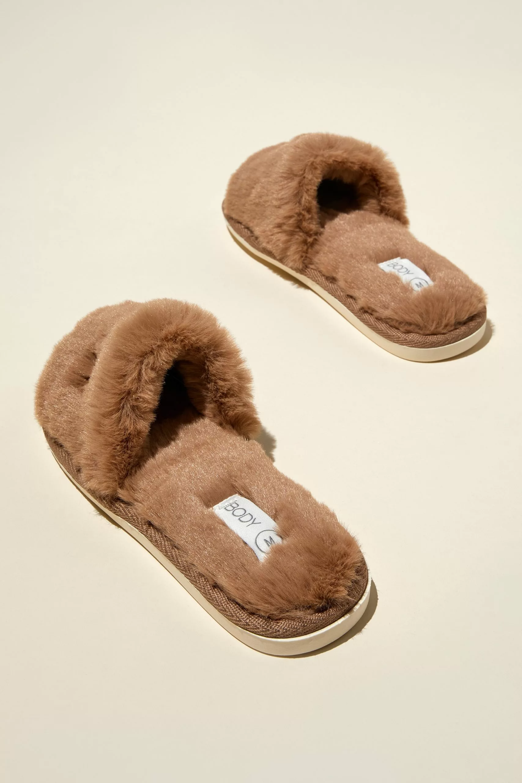 Body Personalised Fur Slide Slipper - Image 3