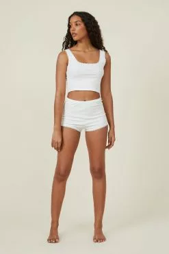 Body Rib Lace Short