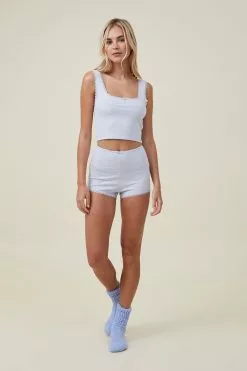 Body Rib Lace Short
