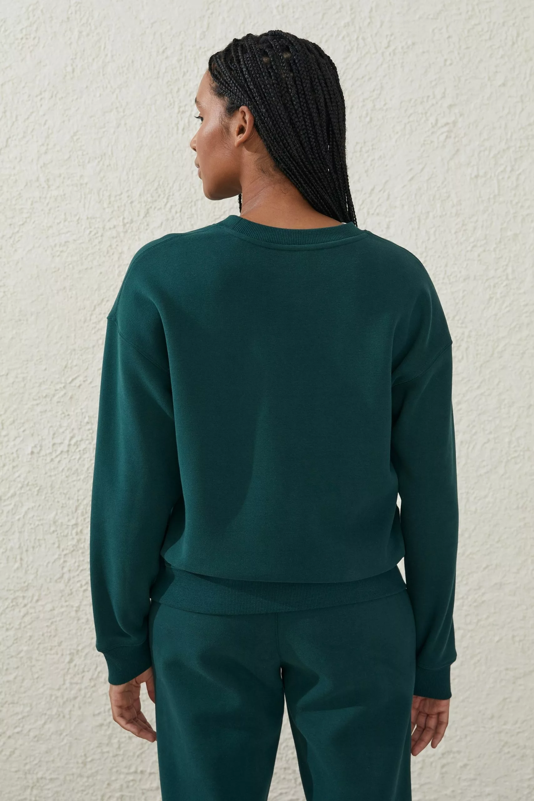 Body Plush Essential Crew Jumper - Image 3