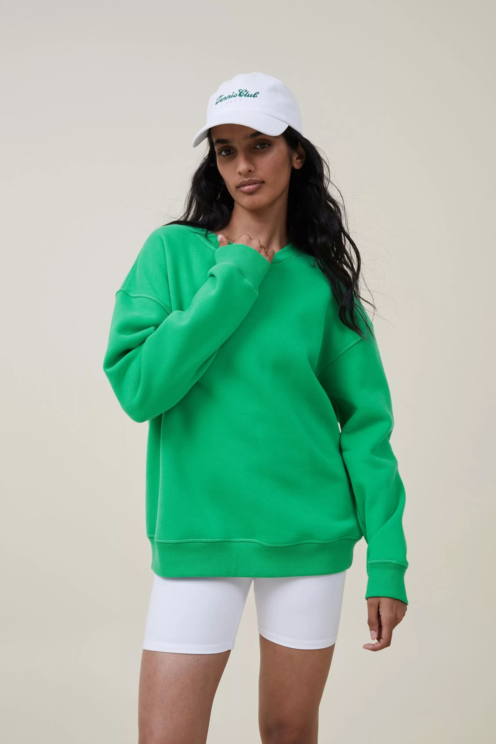 Body Plush Essential Crew Jumper