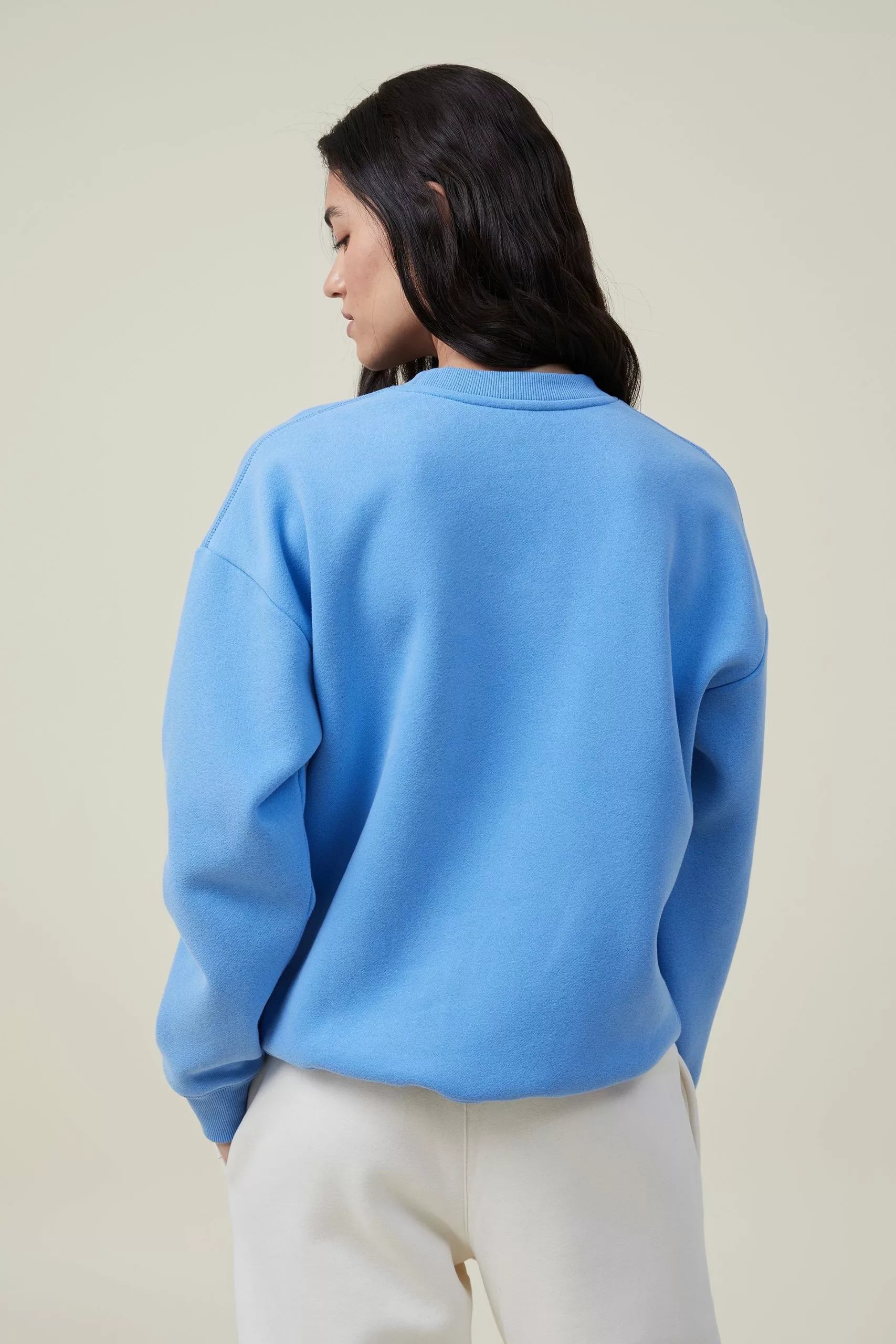 Body Plush Essential Crew Jumper - Image 3