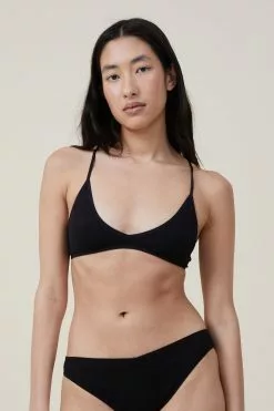 Body Seamless Rib Triangle Bralette