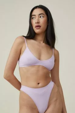 Body Seamless Rib Triangle Bralette