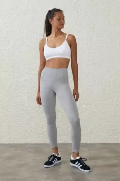 Body Seamless Booty Sculpt 7/8 Tight_ Marle