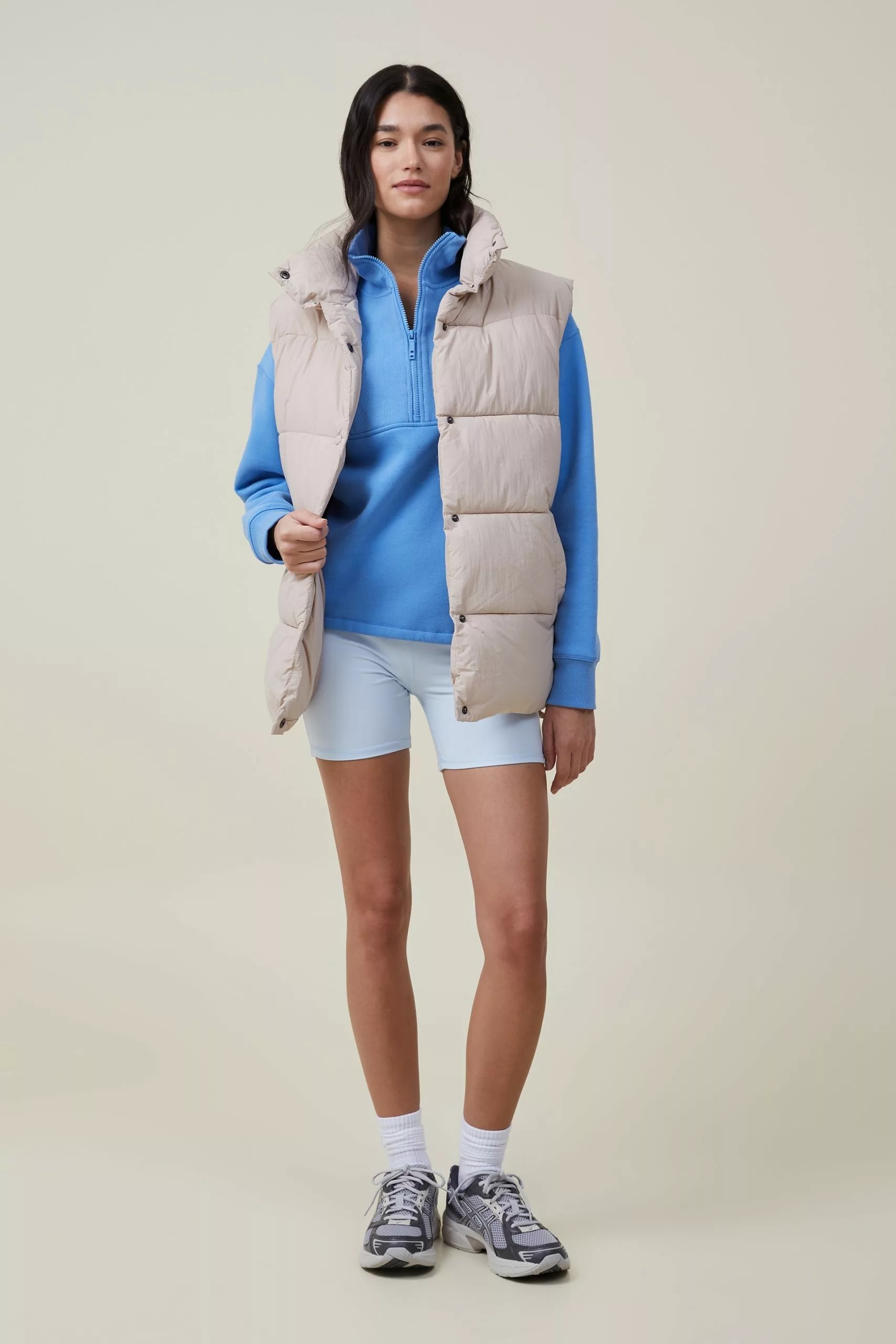 Body Plush Rib Half Zip Jumper - Image 4