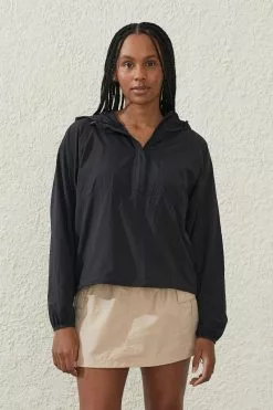 Body Woven Anorak In A Bag