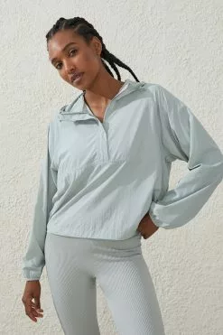 Body Woven Anorak In A Bag