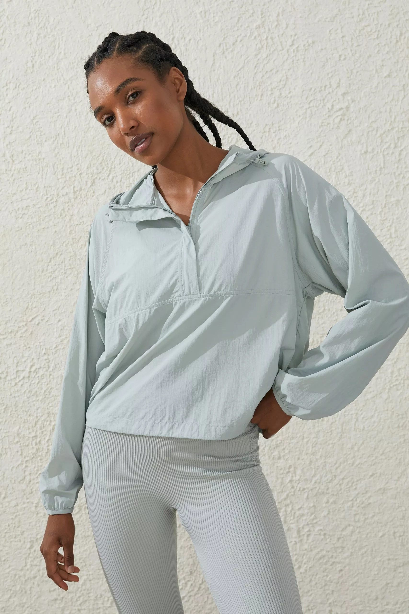 Body Woven Anorak In A Bag