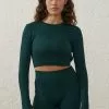 Body Seamless Crochet Longsleeve